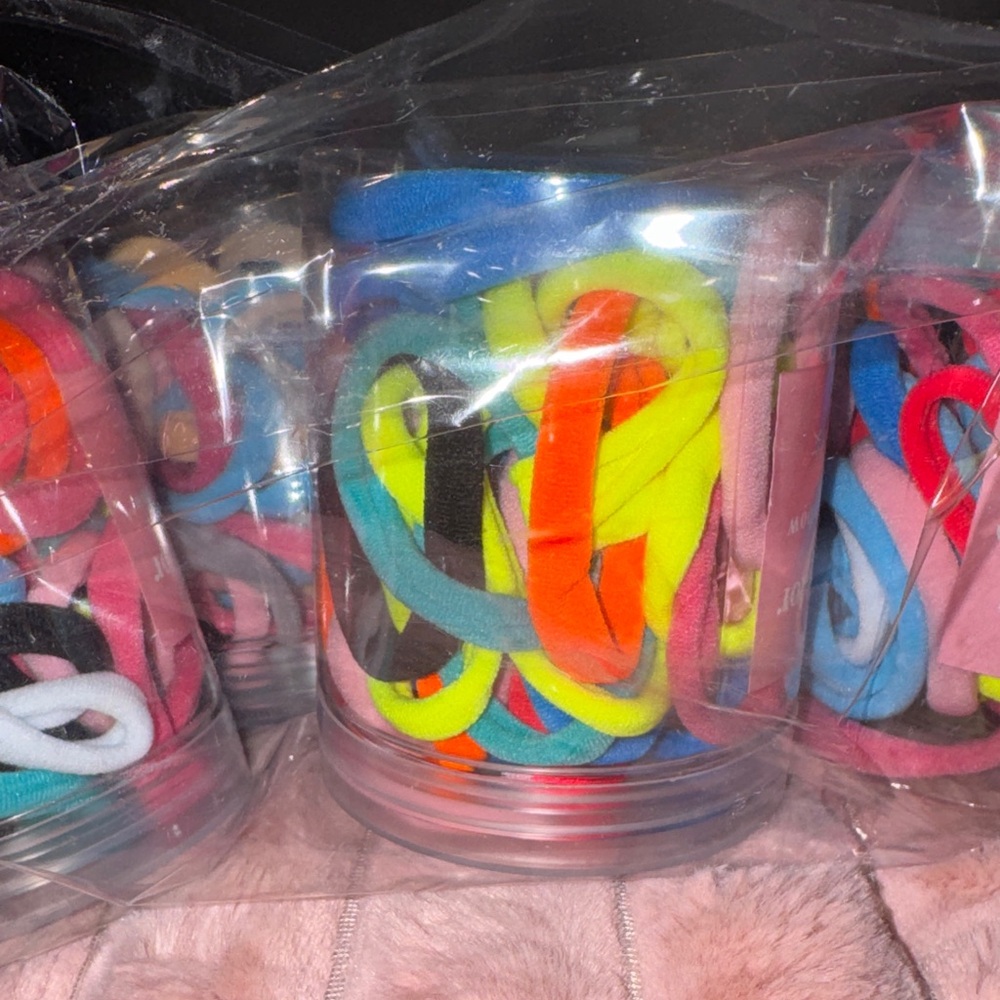 Colorful Elastic Hair Ties Set